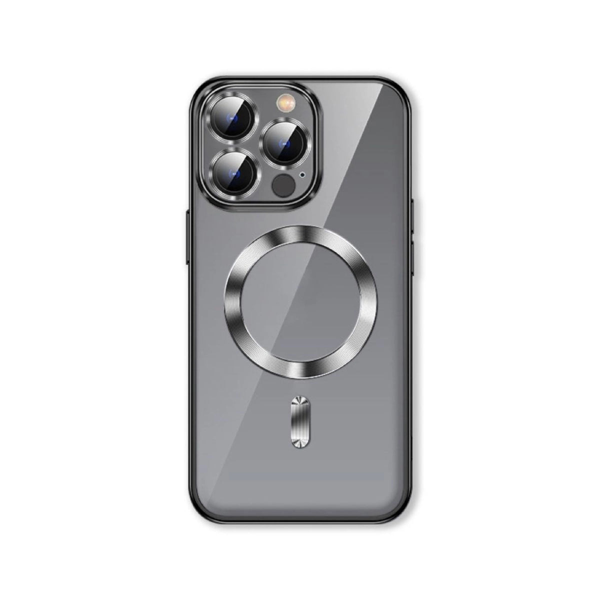Etui Wozinsky Electroplated Magsafe na Samsung Galaxy S24 FE - srebrne – zdjęcie 3