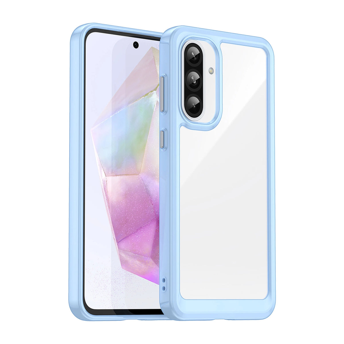 Etui Outer Space Case do Samsung Galaxy A26 pokrowiec z elastyczną ramką