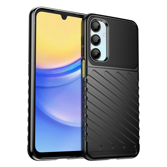 Etui Thunder na Samsung Galaxy A26 silikonowy pancerny pokrowiec - czarne