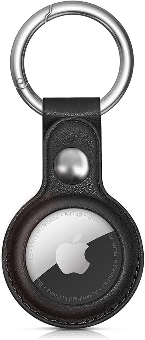 Etui do Apple AirTag z ekoskóry - czarne, brązowe, czerwone, niebieskie – zdjęcie 4