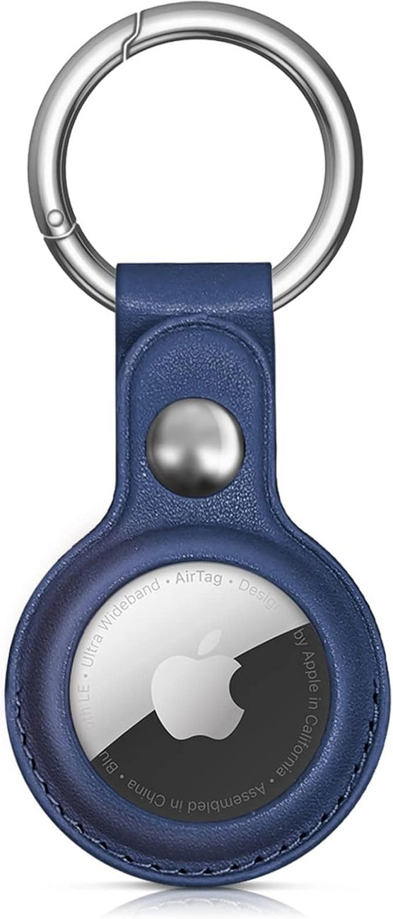 Etui do Apple AirTag z ekoskóry - czarne, brązowe, czerwone, niebieskie – zdjęcie 5