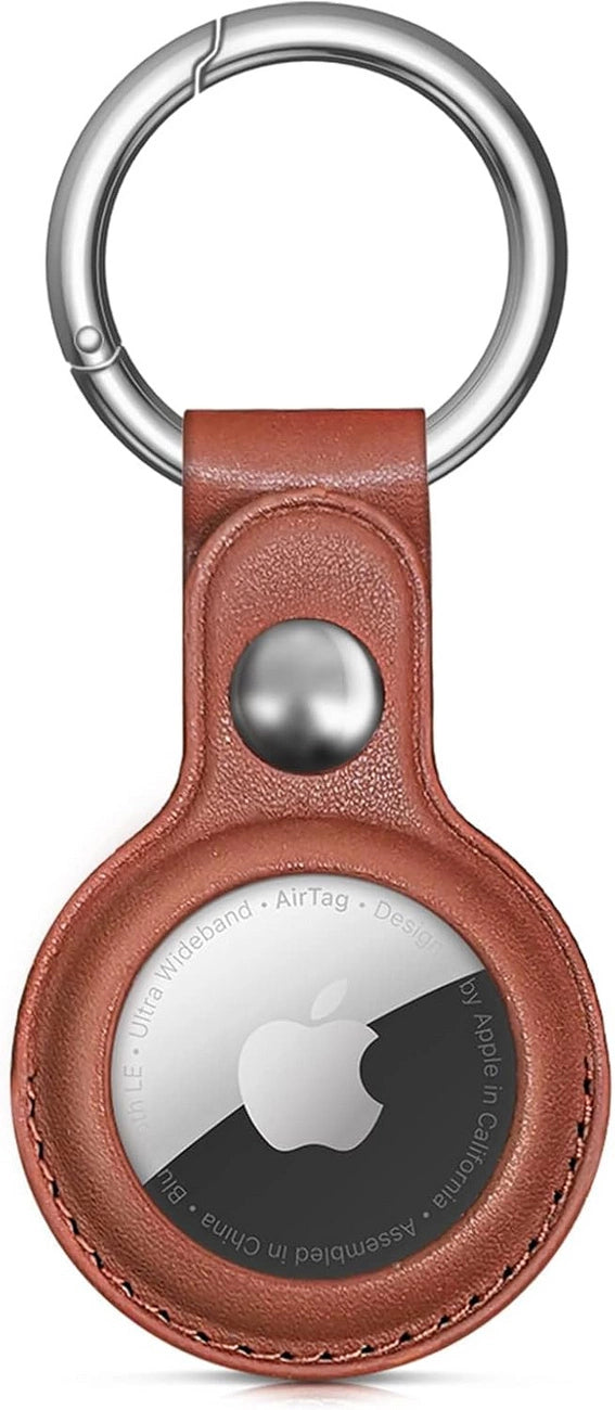 Etui do Apple AirTag z ekoskóry - czarne, brązowe, czerwone, niebieskie – zdjęcie 6