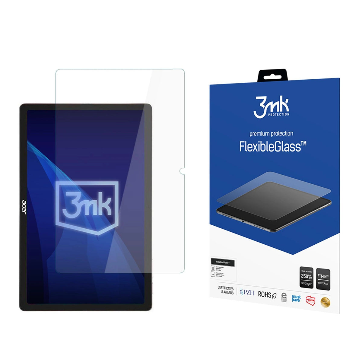 Szkło hybrydowe 3mk FlexibleGlass na Acer Iconia iM10-22