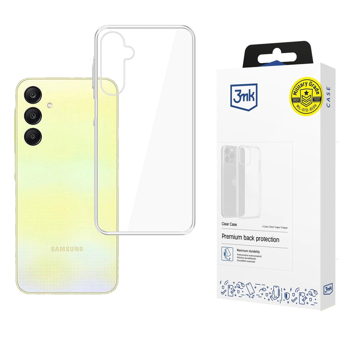Etui 3mk Clear Case na Samsung Galaxy A26 5G - przezroczyste