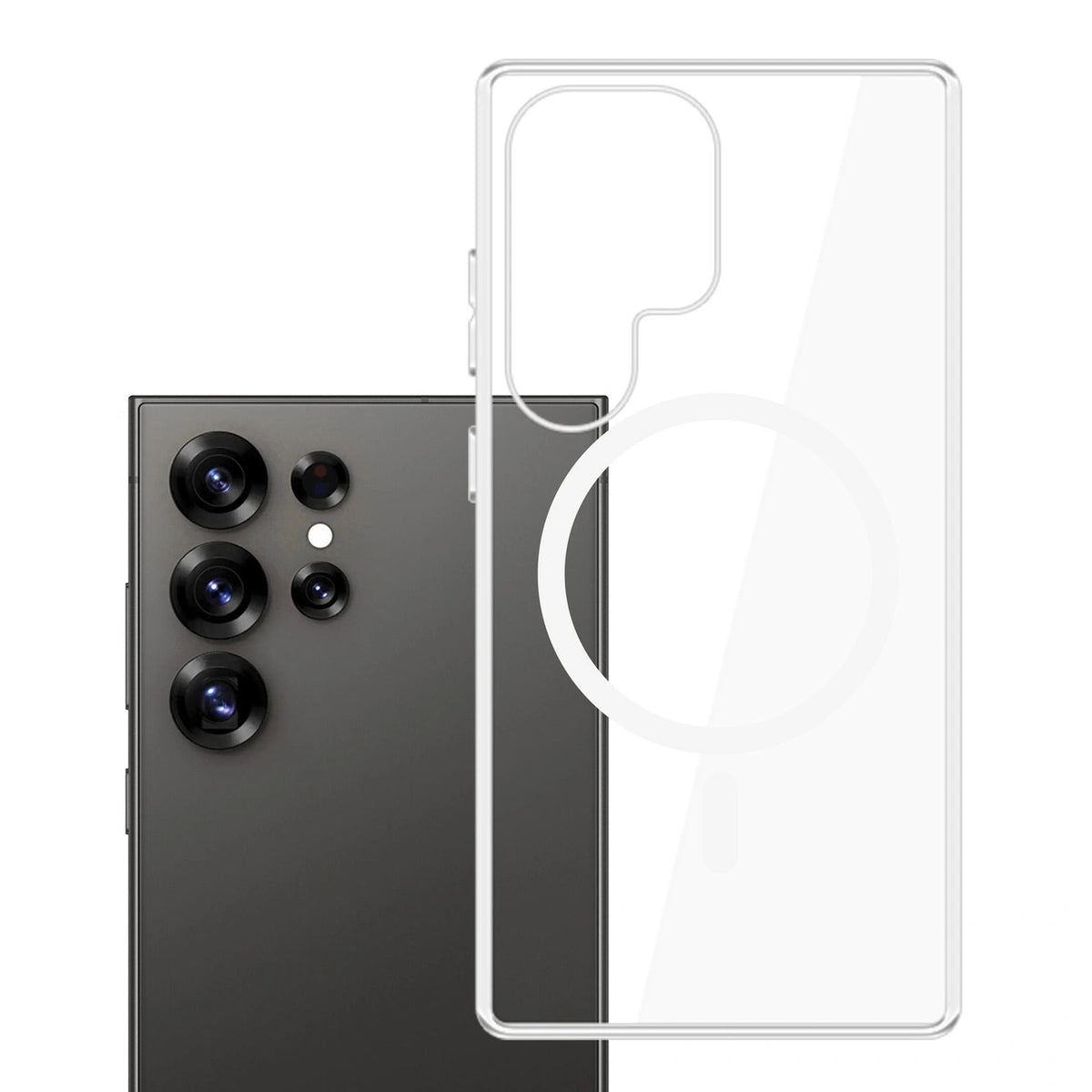 Etui 3mk Clear MagCase na Samsung Galaxy S25 Ultra - przezroczyste – zdjęcie 10