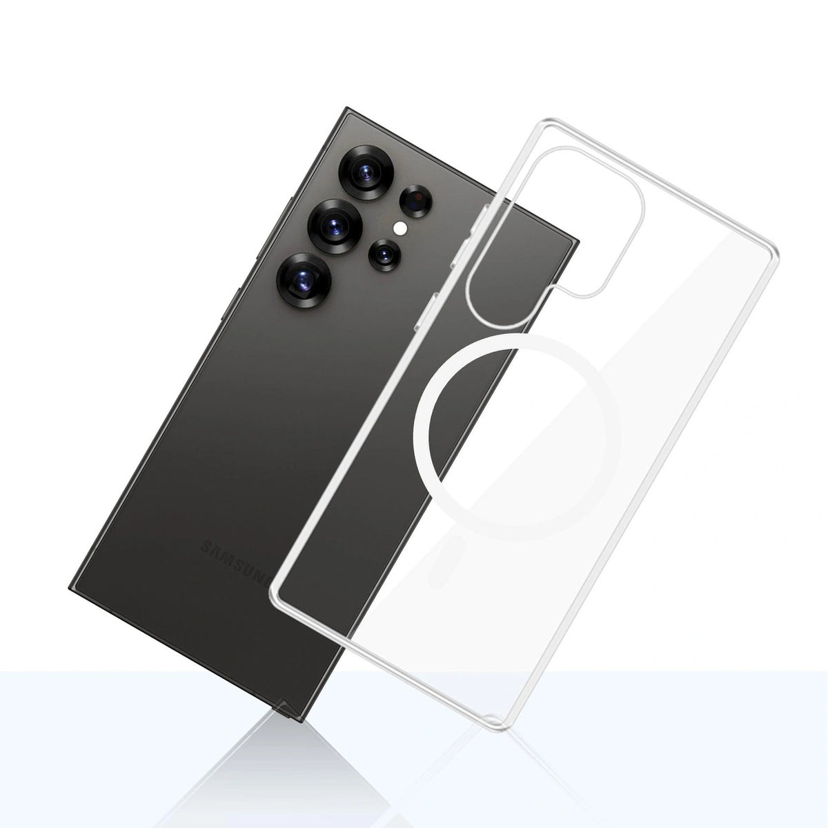 Etui 3mk Clear MagCase na Samsung Galaxy S25 Ultra - przezroczyste – zdjęcie 2
