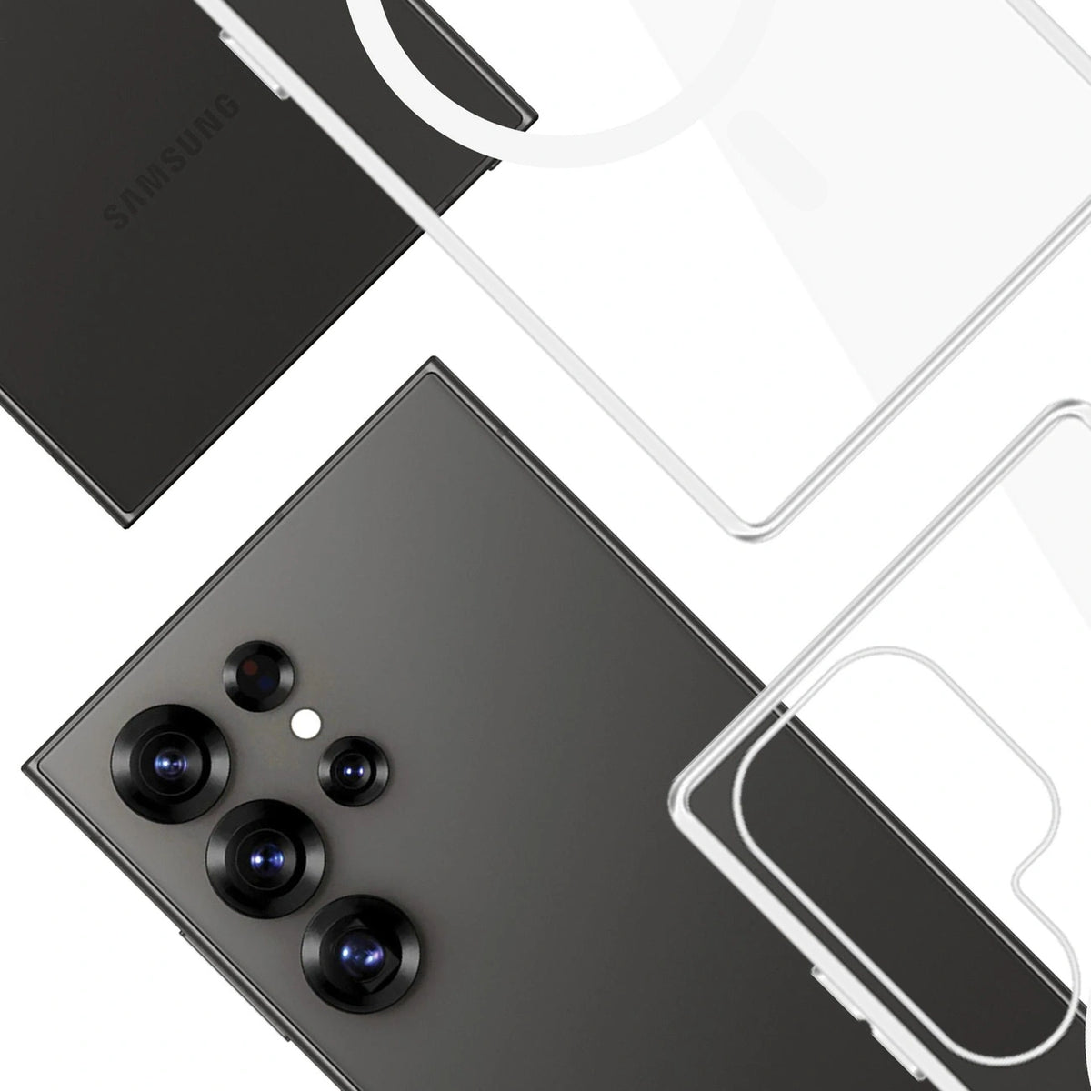 Etui 3mk Clear MagCase na Samsung Galaxy S25 Ultra - przezroczyste – zdjęcie 6