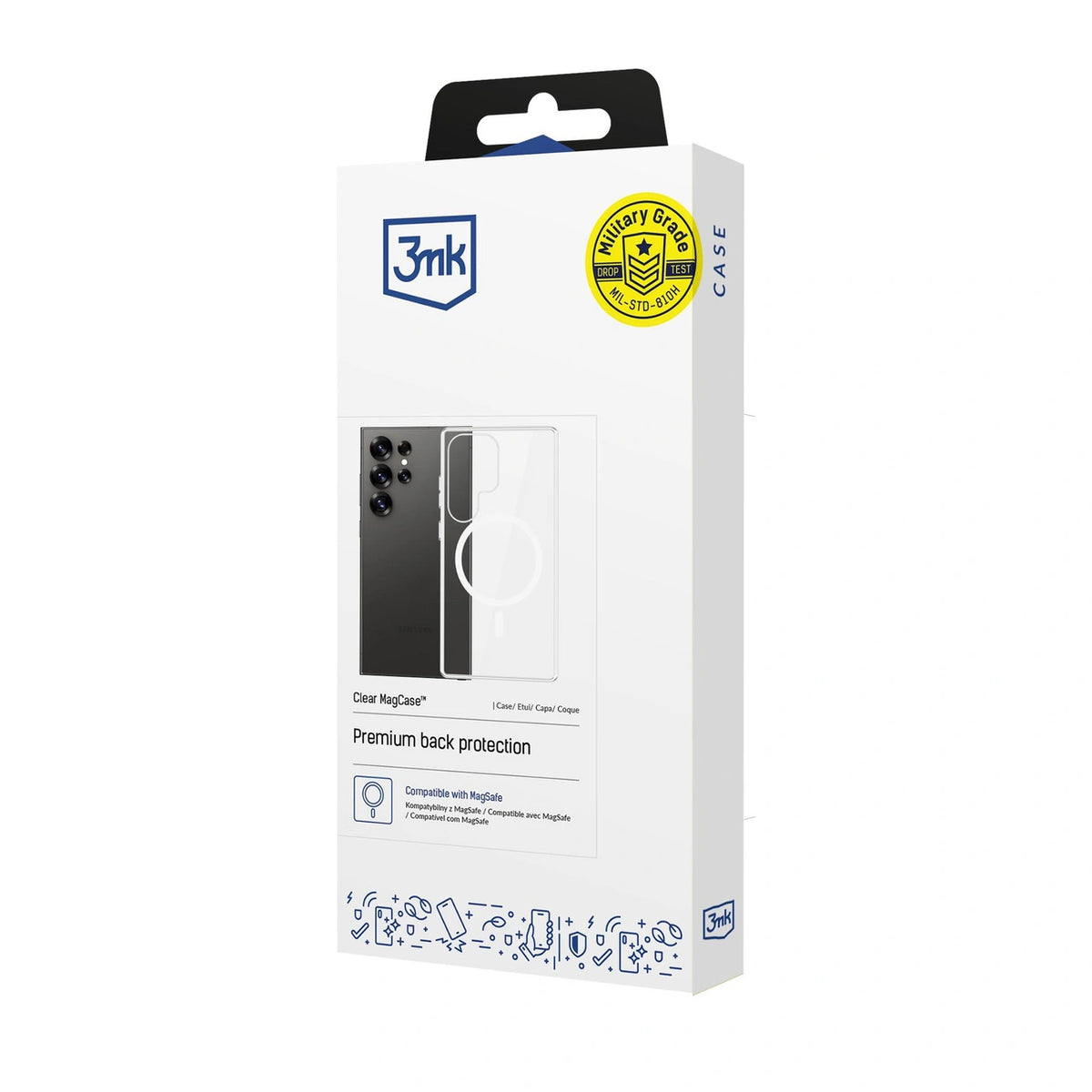 Etui 3mk Clear MagCase na Samsung Galaxy S25 Ultra - przezroczyste – zdjęcie 7
