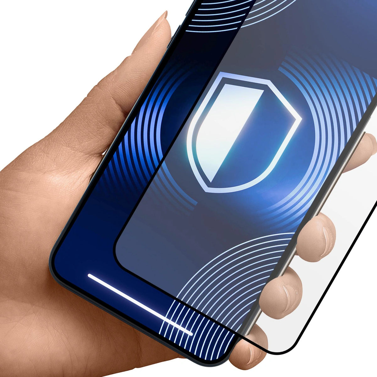 Matowe szkło hartowane 3mk HardGlass Matt Max na Samsung Galaxy S25+ – zdjęcie 12