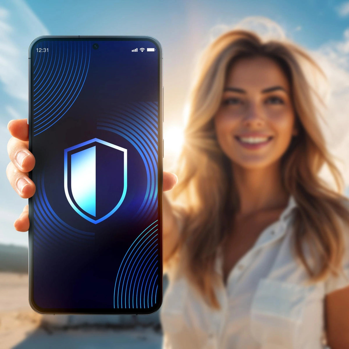 Matowe szkło hartowane 3mk HardGlass Matt Max na Samsung Galaxy S25+ – zdjęcie 2