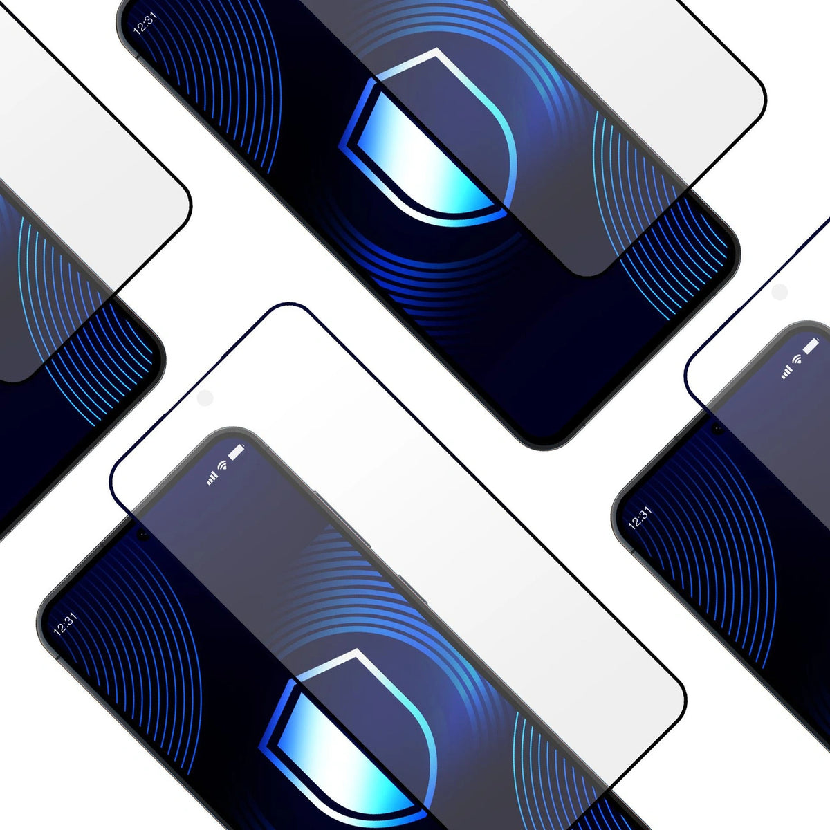Matowe szkło hartowane 3mk HardGlass Matt Max na Samsung Galaxy S25+ – zdjęcie 5