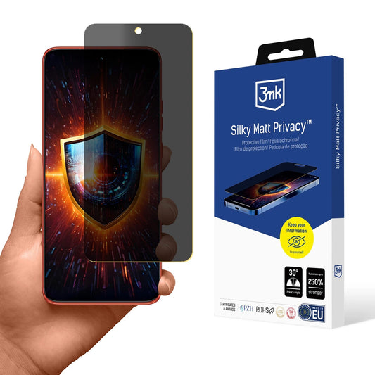 Folia prywatyzująca matowa 3mk Silky Matt Privacy na Motorola Edge 50 Neo