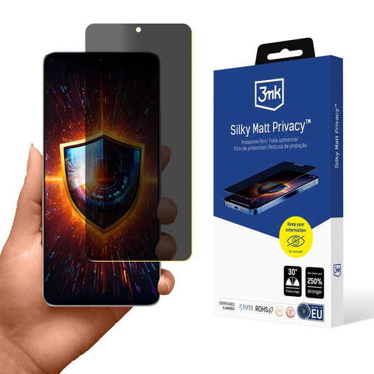 Folia prywatyzująca matowa 3mk Silky Matt na Xiaomi Redmi Note 13 Pro+