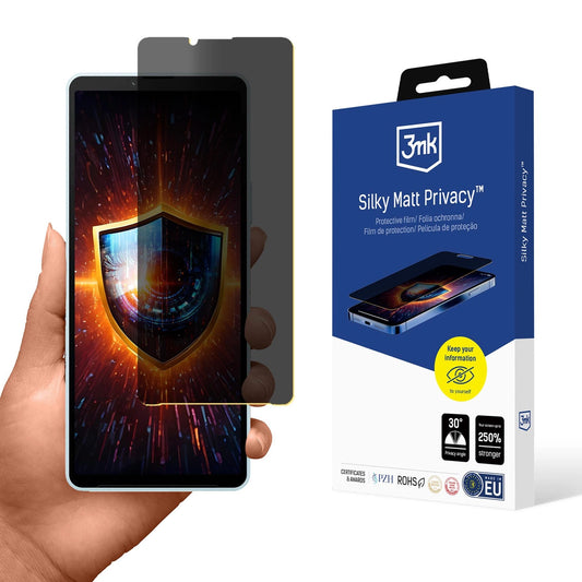 Folia prywatyzująca matowa 3mk Silky Matt Privacy na Sony Xperia 10 VI
