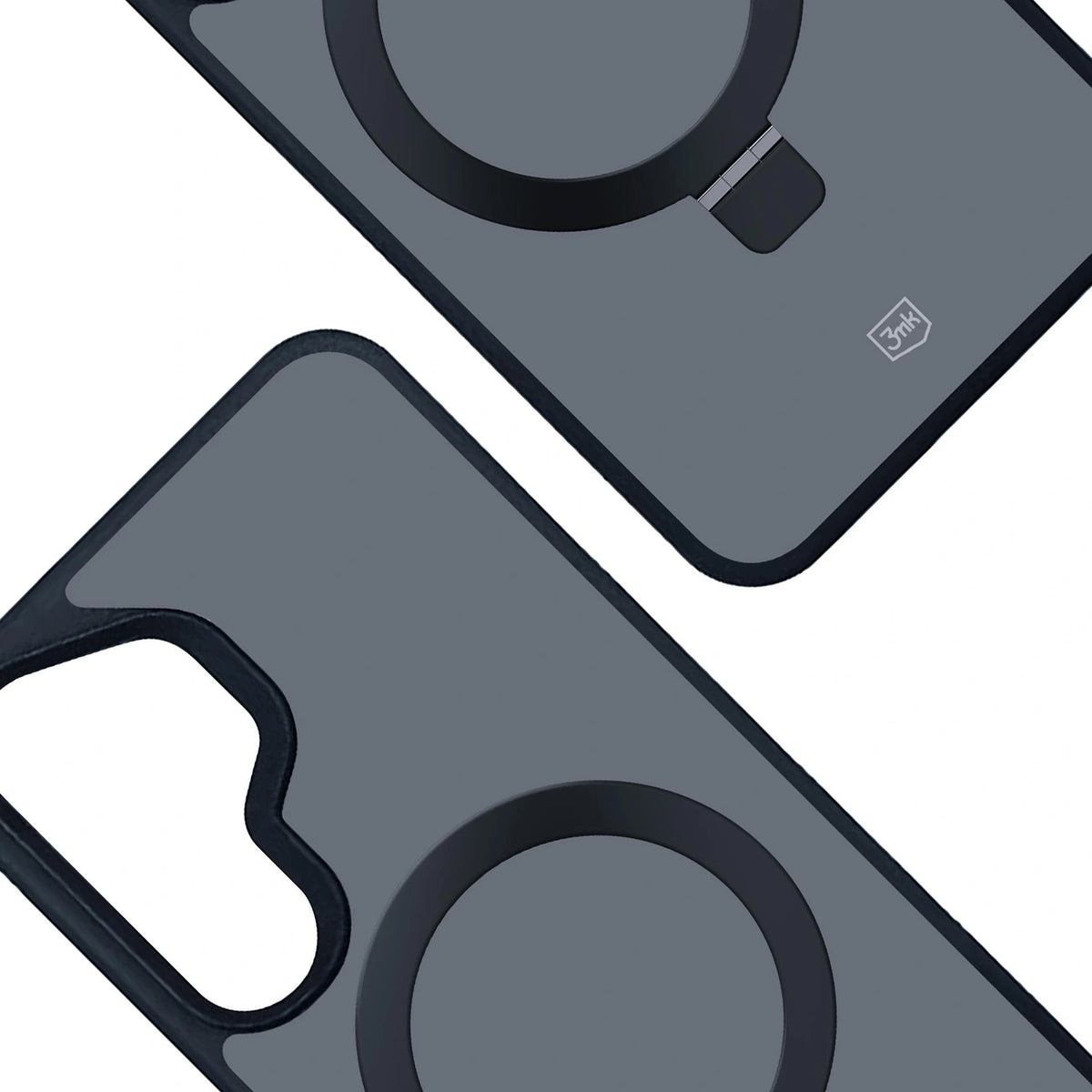 Etui 3mk Smoke Case Mag&Stand na Samsung Galaxy S25+ - czarne – zdjęcie 9