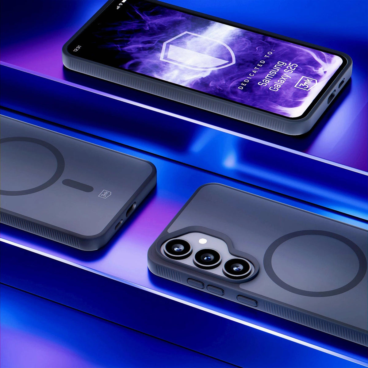 Etui 3mk Smoke MagCase na Samsung Galaxy S25 - czarne – zdjęcie 10