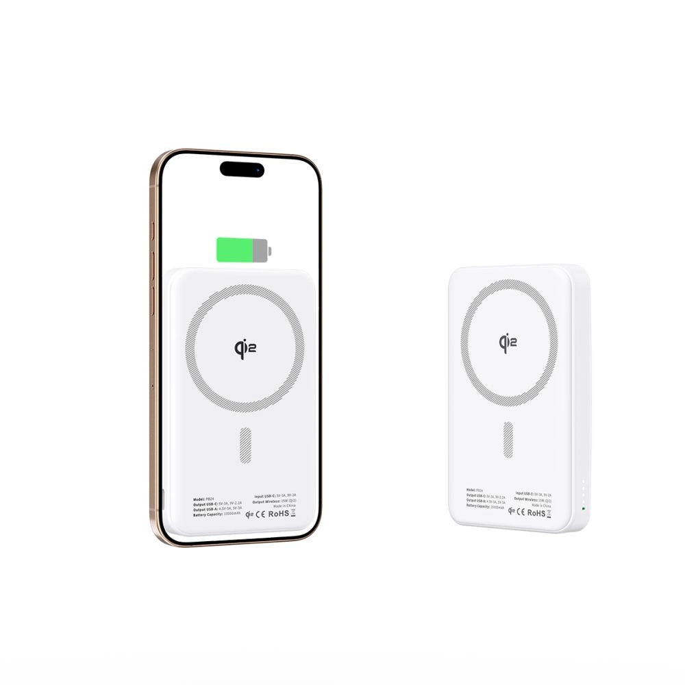 Powerbank Tech-Protect PB24 LifeMag QI2 MagSafe 10000 mAh - biały