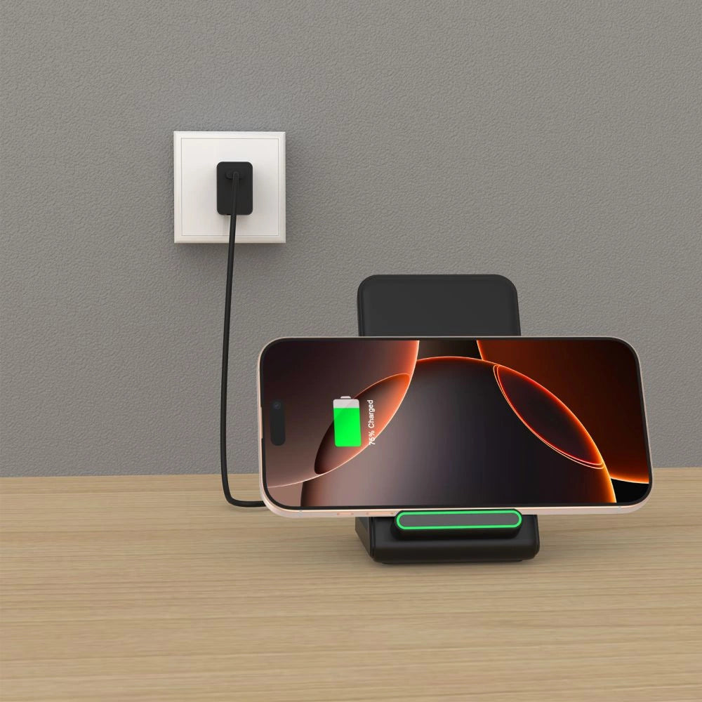 Ładowarka bezprzewodowa Tech-Protect QI15W-A40 - czarna
