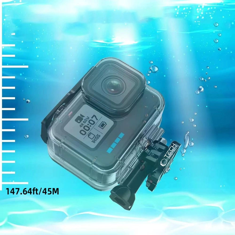 Etui Tech-Protect GA200 do GoPro Hero 9 / 10 / 11 / 12 - przezroczyste