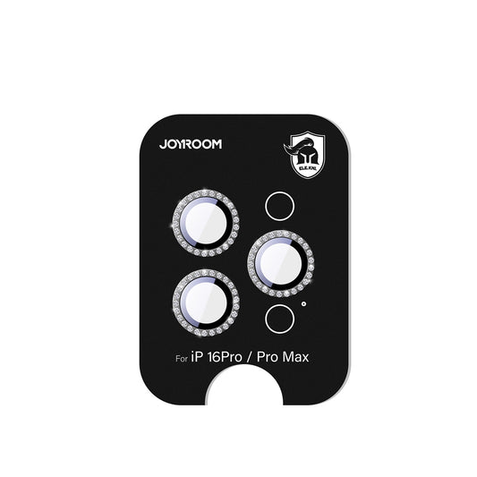 Szkło Joyroom JR-MSJ0307 na obiektywy iPhone 16 Pro/16 Pro Max - czarne