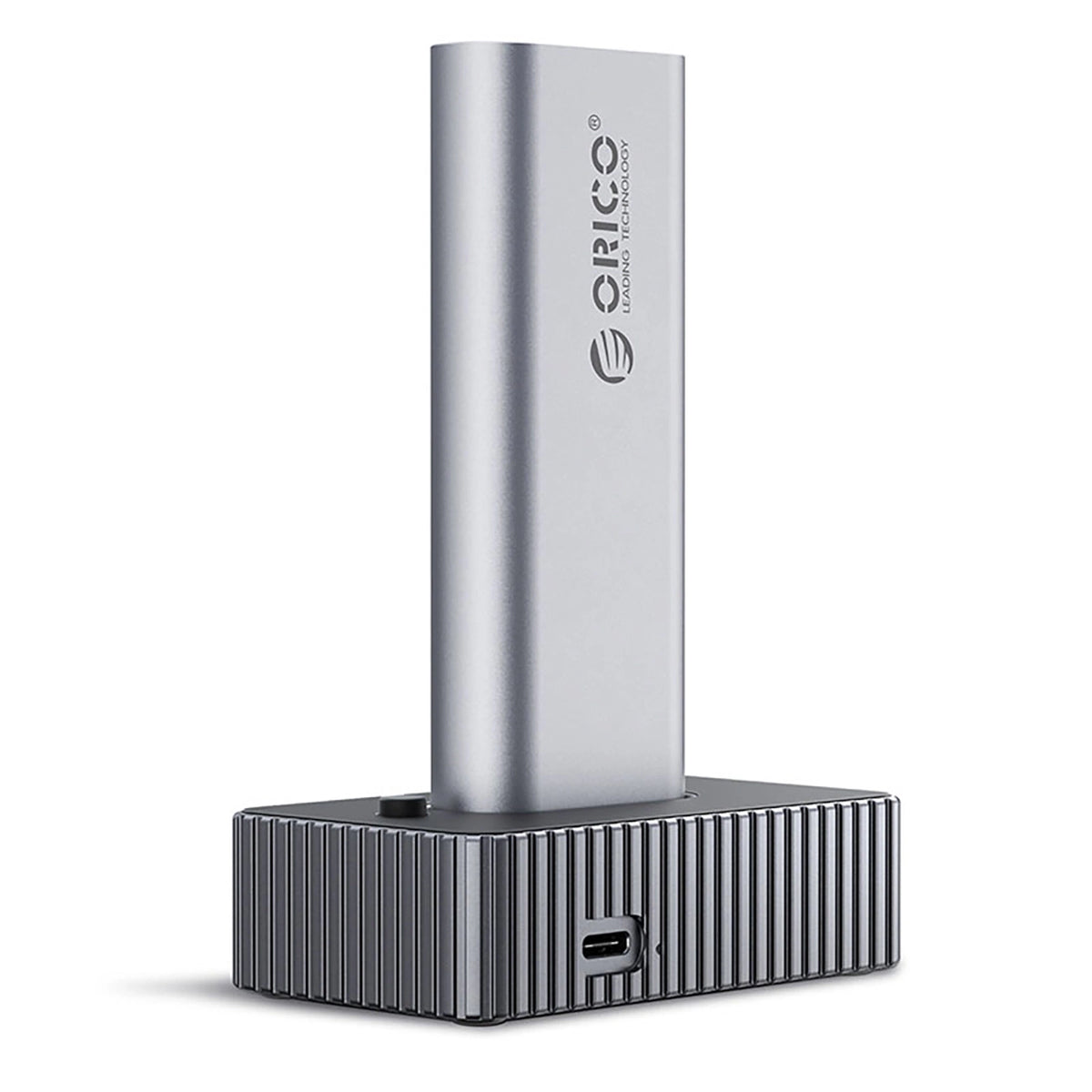 Stacja dokująca Orico IT18C3 na dysk M.2 NVMe/SATA - szara