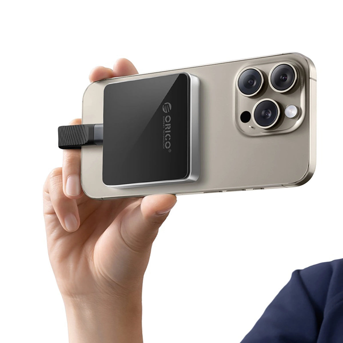 Kieszeń dyskowa Orico AP30-G2 M.2 NVME z magnesem MagSafe USB-C - czarna – zdjęcie 2