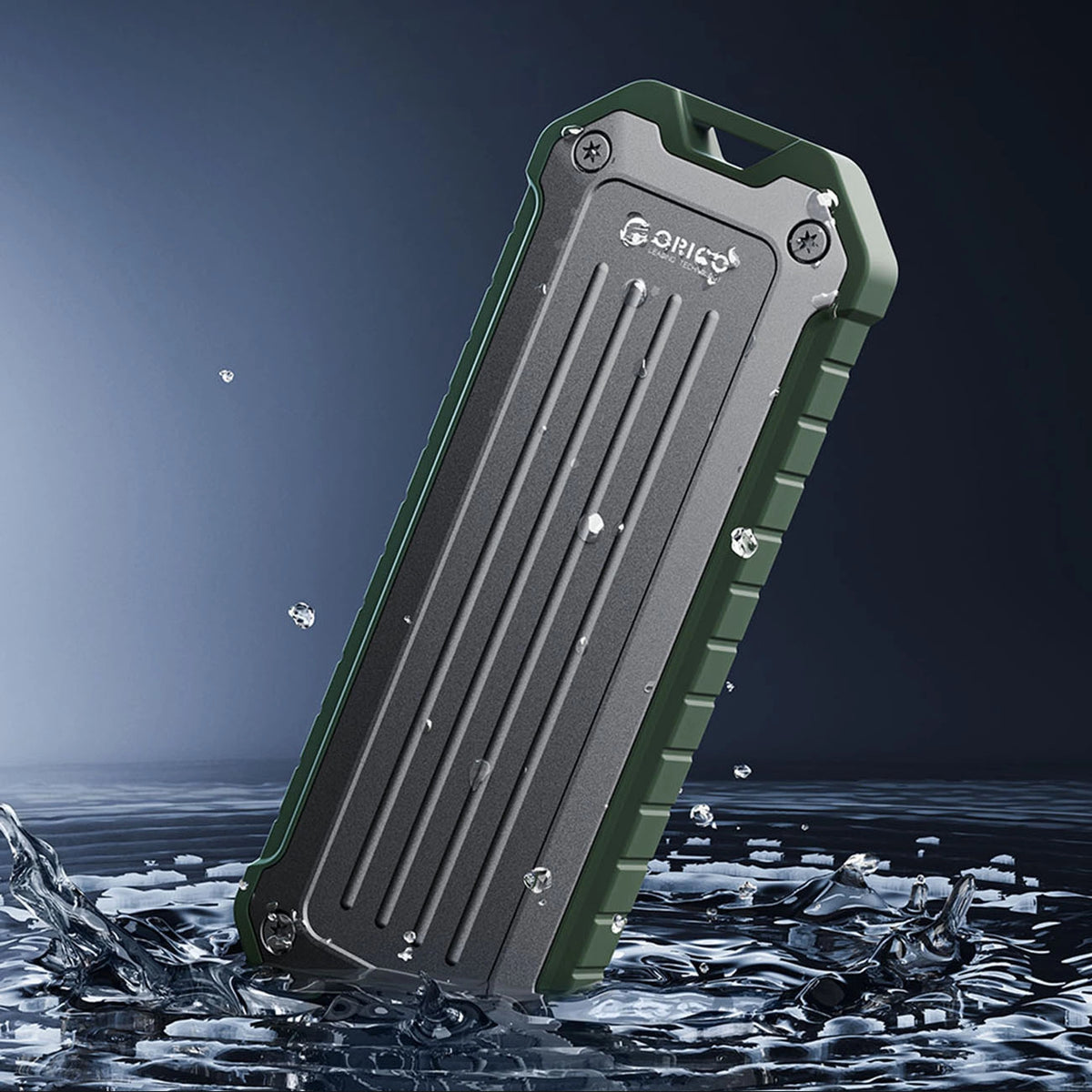 Wzmocniona kieszeń dyskowa Orico OTPX-G2 M.2 NVMe/SATA SSD USB-C 3.2 – zdjęcie 6