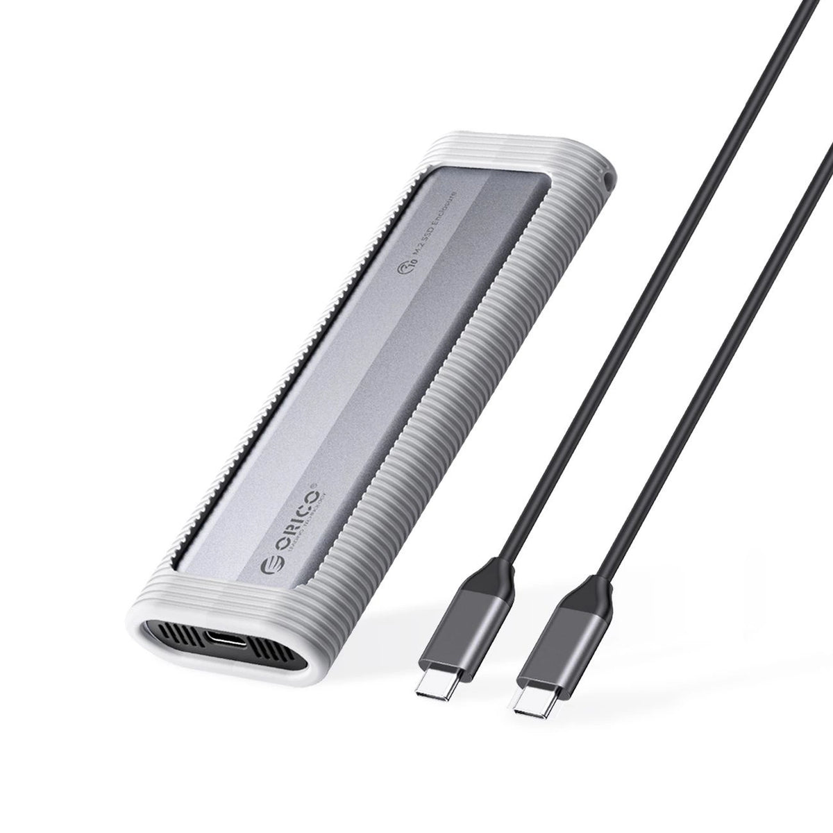 Kieszeń dyskowa Orico AXM2-G2 M.2 NVME USB-C 10Gb/s - szara