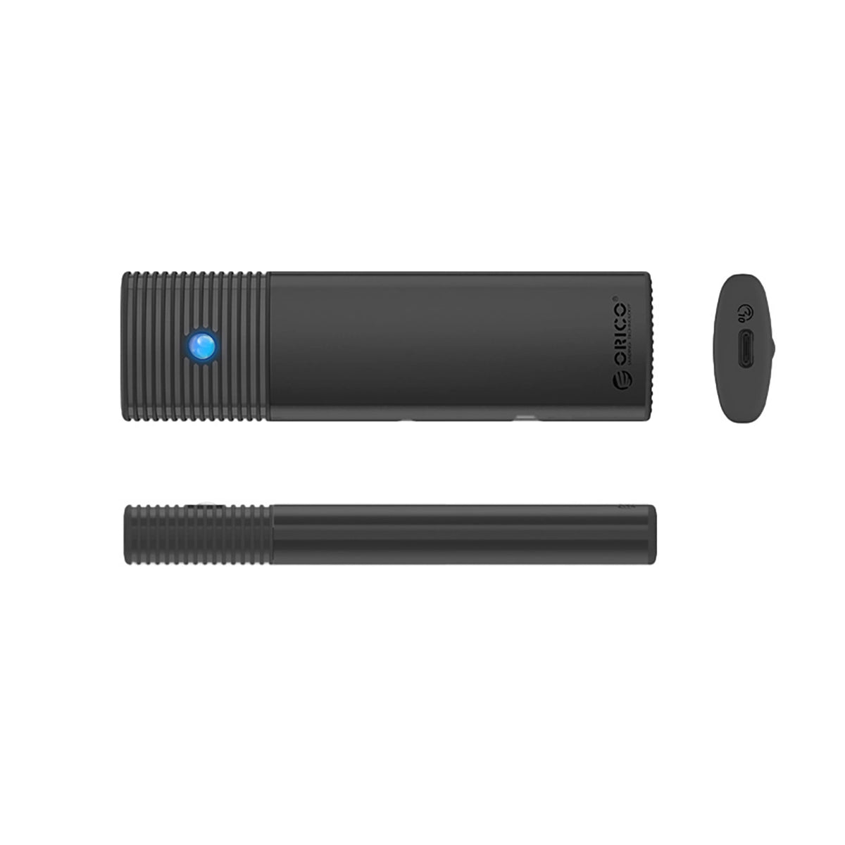 Kieszeń dyskowa Orico PWM2-G2 M.2 NVME USB-C 10Gb/s - czarna – zdjęcie 2