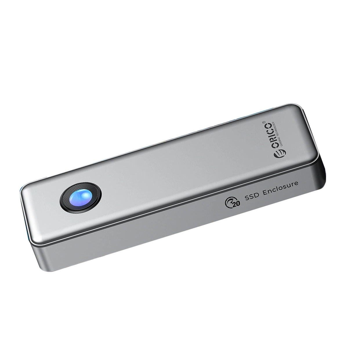 Kieszeń dyskowa Orico OUM2-G20 M.2 NVME USB-C 3.2 20Gb/s - srebrna