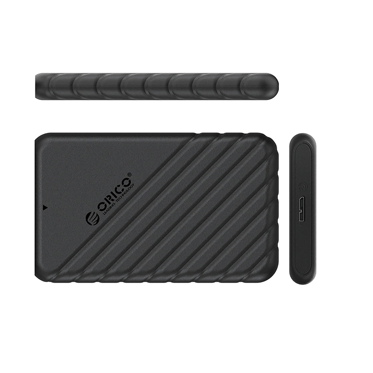 Kieszeń dyskowa Orico 25PW1-U3 2,5" HDD/SSD USB3.0 Micro-B 5Gb/s - czarna – zdjęcie 2