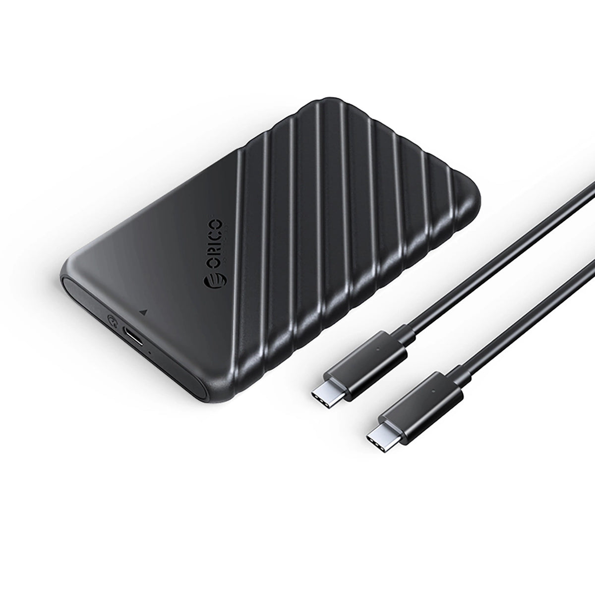 Kieszeń dyskowa Orico 25PW1C-C3 2,5" HDD/SSD USB-C 3.1 6Gb/s - czarna