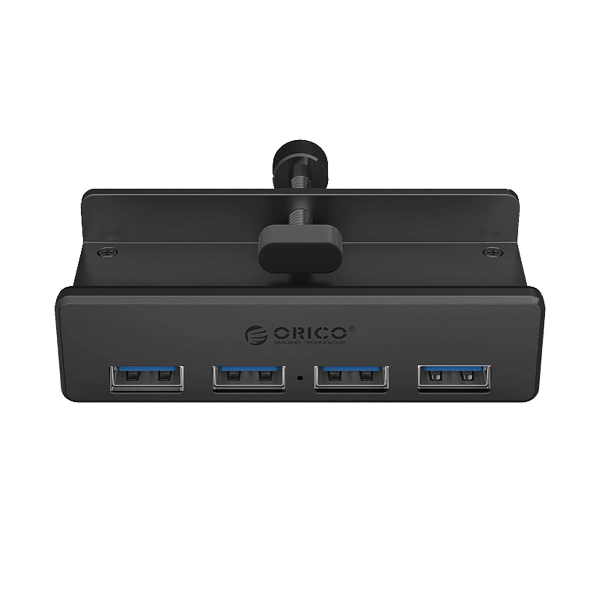 Hub Orico MH4PU montowany na zacisk 4x USB-A 3.0 - czarny – zdjęcie 3