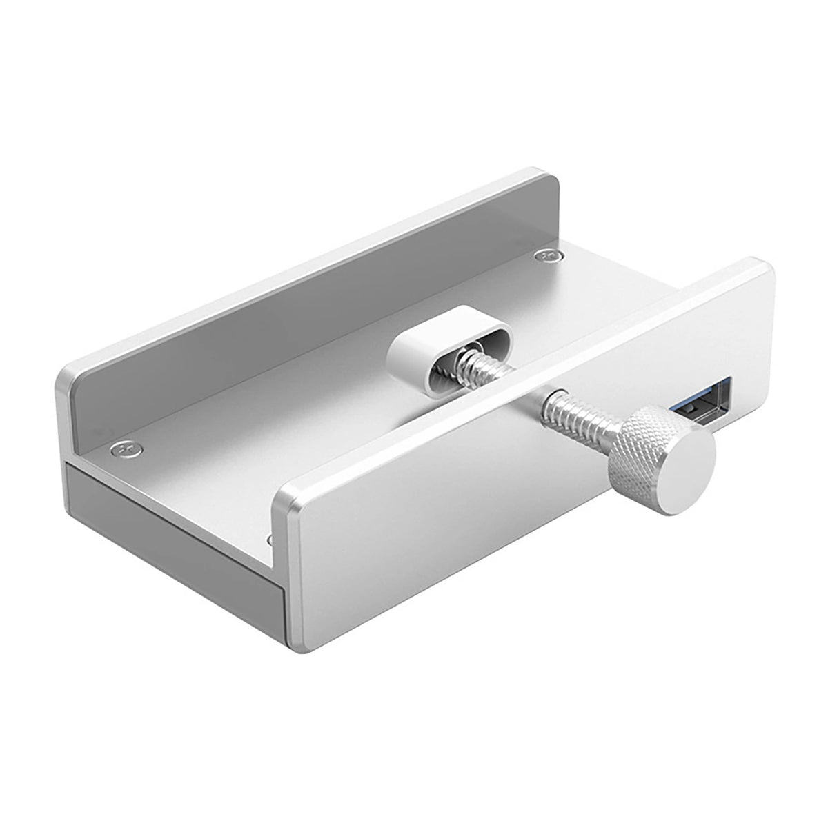 Hub Orico MH4PU montowany na zacisk 4x USB-A 3.0 - srebrny – zdjęcie 3