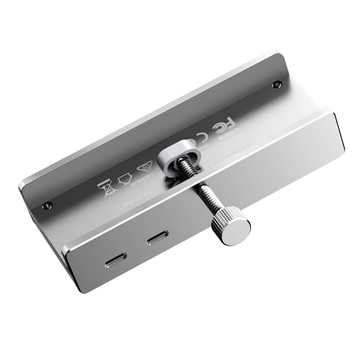 Hub Orico MH5PMM na zacisk USB-C / 2x USB-A 3.0, + SD&TF + 3,5mm Audio
