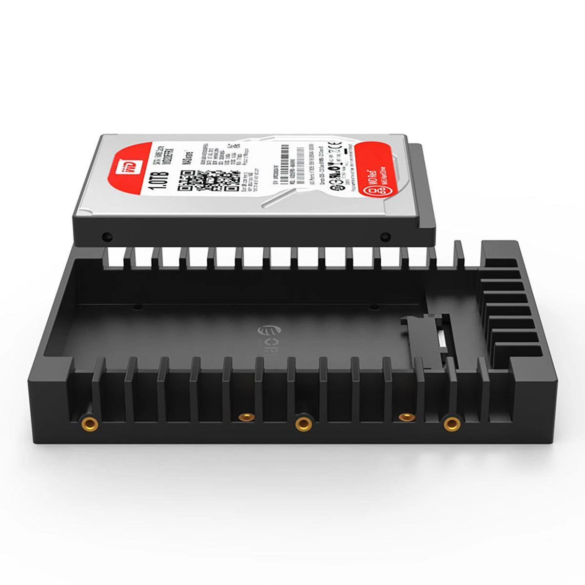 Adapter na dysk Orico 1125SS przejściówka 2,5" na 3,5" - czarny – zdjęcie 3
