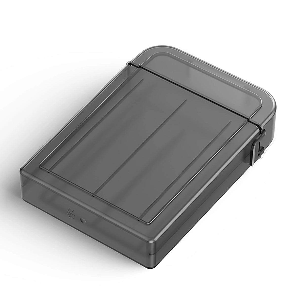 Etui Orico PPH-25 pudełko na 2 x HDD 2,5" - półprzezroczyste, szare
