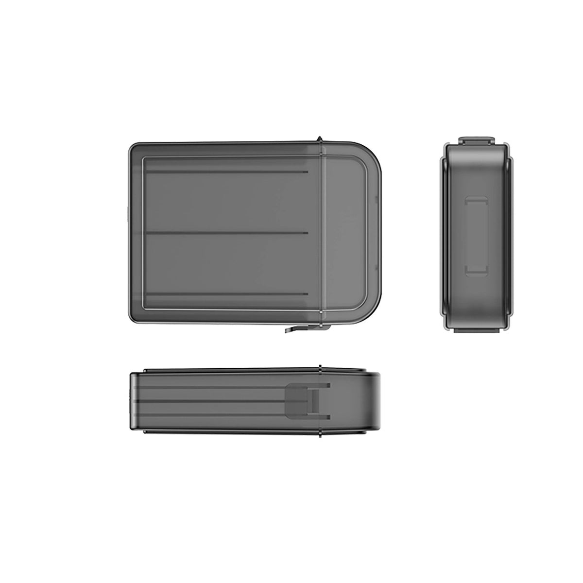 Etui Orico PPH-25 pudełko na 2 x HDD 2,5" - półprzezroczyste, szare – zdjęcie 2