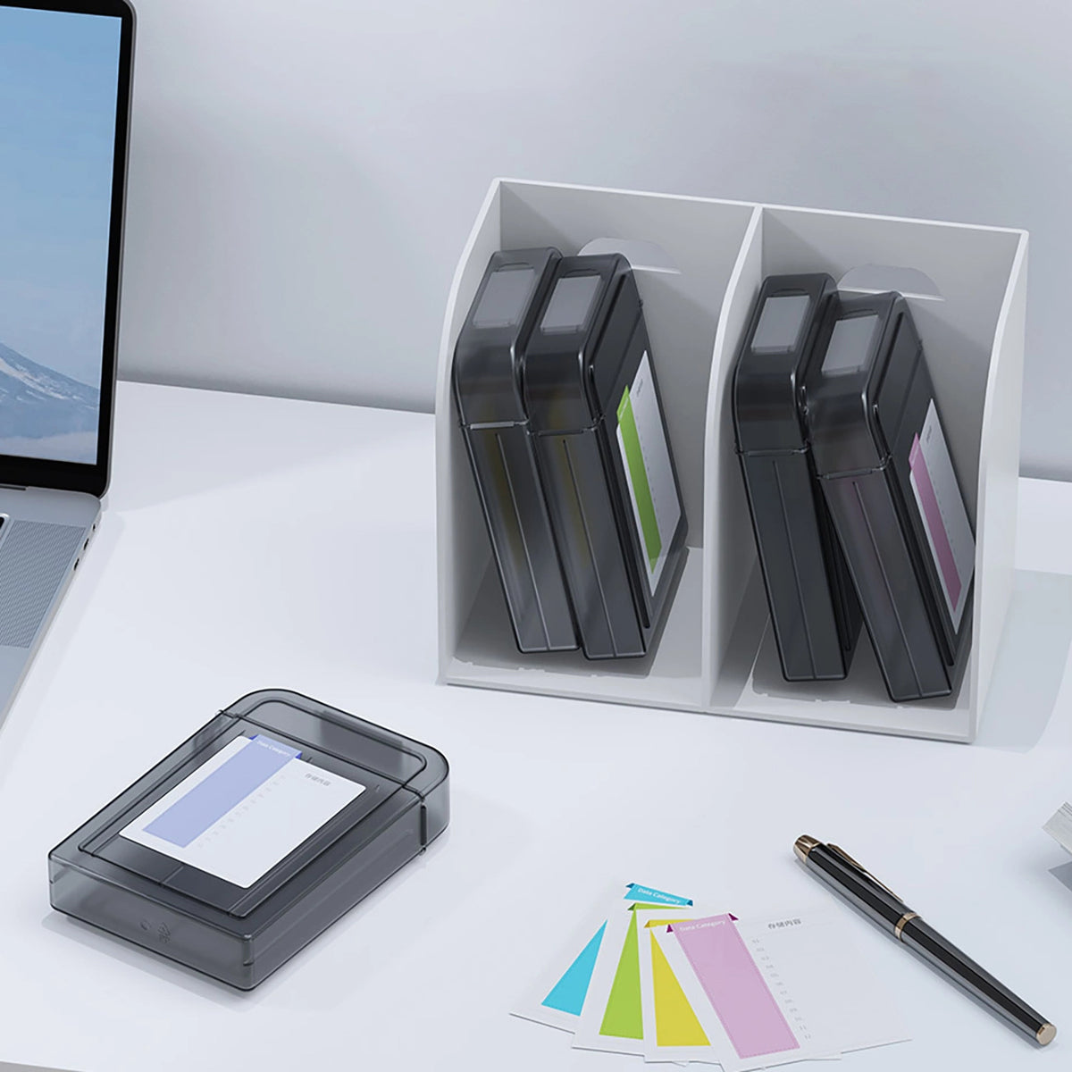 Etui Orico PPH-25 pudełko na 2 x HDD 2,5" - półprzezroczyste, szare – zdjęcie 5