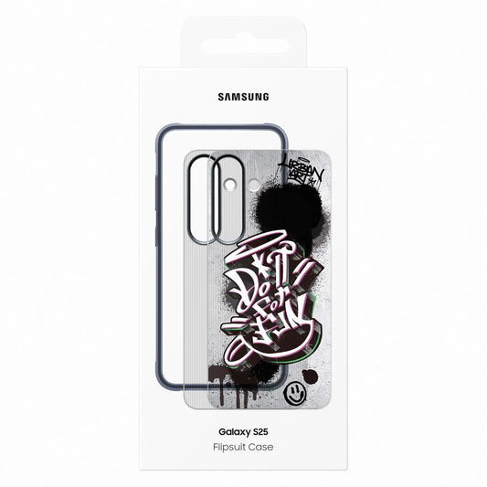 Etui silikonowe Samsung Flipsuit Case do Samsung Galaxy S25 - czarne