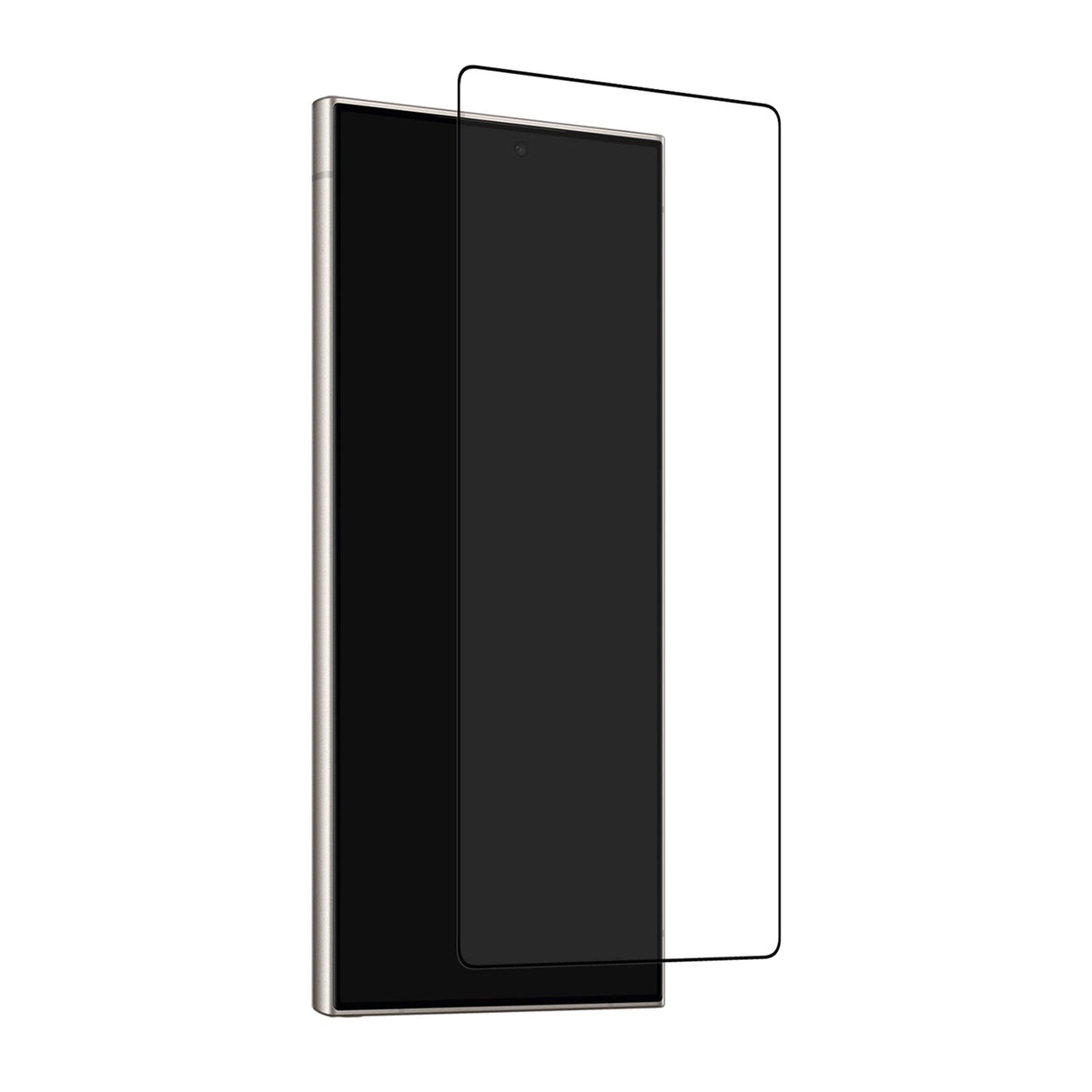 Szkło hartowane Puro Frame Tempered Glass z do Samsung Galaxy S25 Ultra