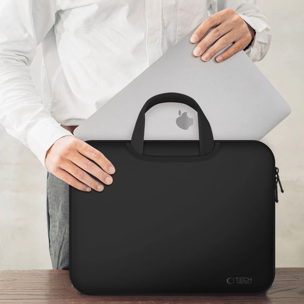 Torba na laptopa 15-16 Tech-Protect Neopren - czarna – zdjęcie 7