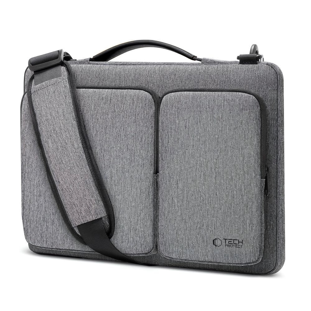 Torba na laptopa 13-14 Tech-Protect Defender Bag - szara – zdjęcie 2