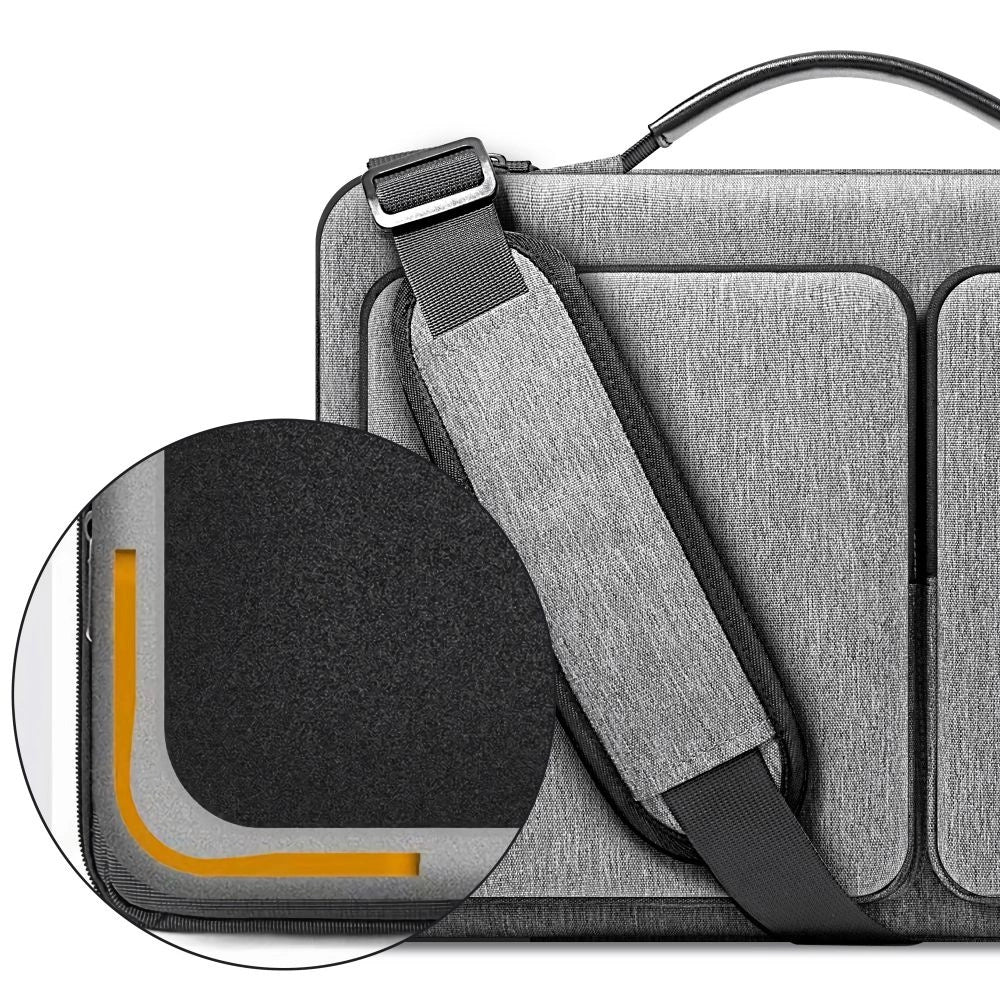 Torba na laptopa 13-14 Tech-Protect Defender Bag - szara – zdjęcie 3