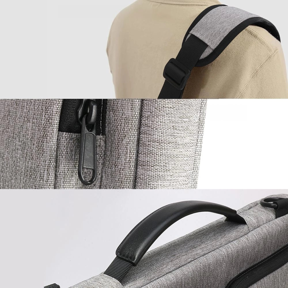 Torba na laptopa 13-14 Tech-Protect Defender Bag - szara – zdjęcie 7