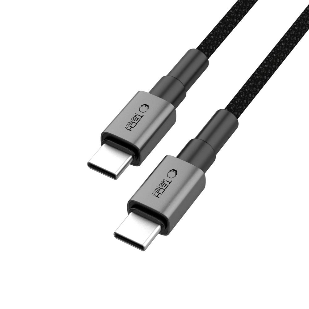 Kabel Tech-Protect UltraBoost DNA USB-C PD60W/3A 25 cm - szary – zdjęcie 3