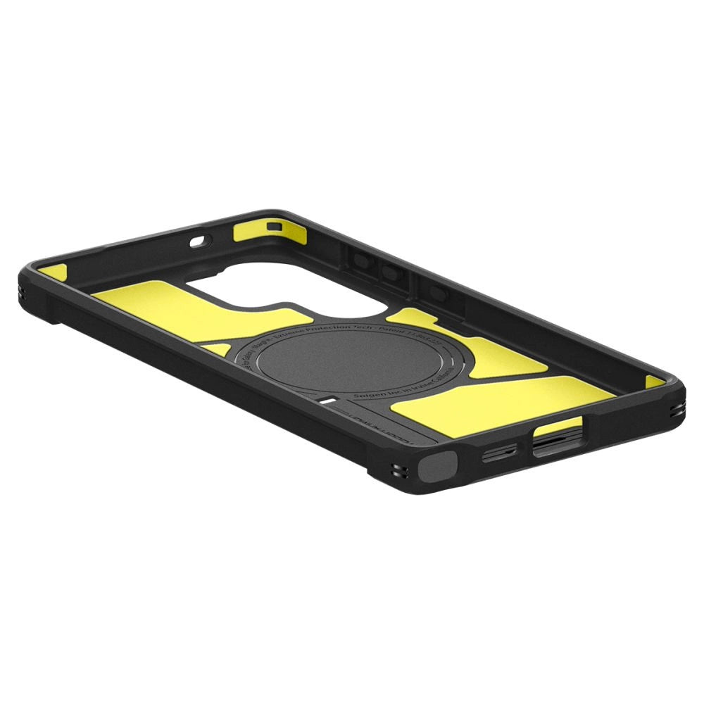 Etui Spigen Tough Armor MagSafe na Samsung Galaxy S25 Ultra - czarne – zdjęcie 7