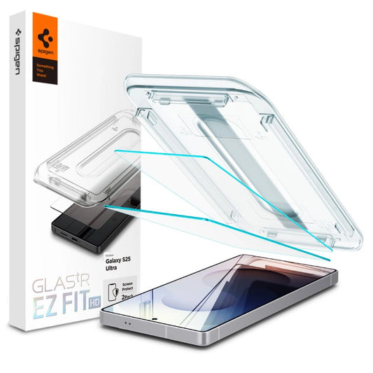 Szkło hartowane Spigen Glas.tR na Samsung Galaxy S25 Ultra - przezroczyste