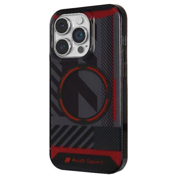Etui Audi IML Sport MagSafe Case na iPhone 14 Pro Max 6.7" - czarne – zdjęcie 2