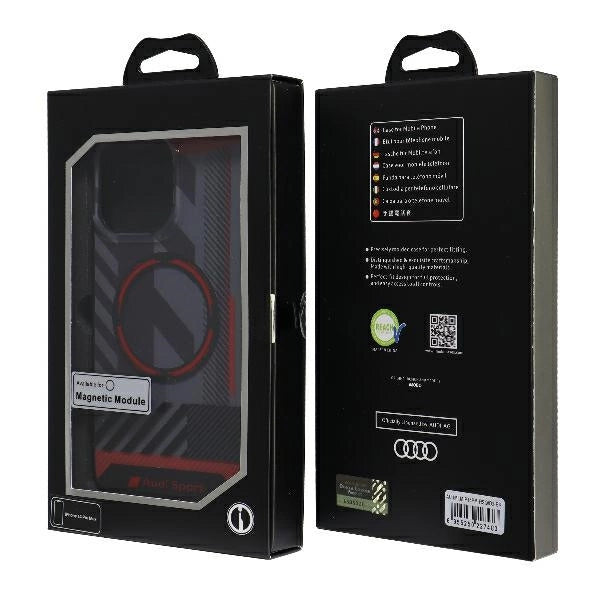 Etui Audi IML Sport MagSafe Case na iPhone 14 Pro Max 6.7" - czarne – zdjęcie 7